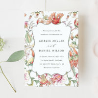 Tropiska Fantasy Boho Blommigt Bröllop