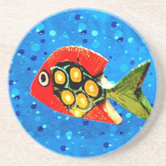 Tropiska Fish Underlägg Sandsten