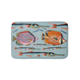 Tropiska fiskar badrumsmatta