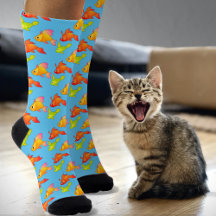 Tropiska fiskar i roligt - Tecknaden Stil i  med f