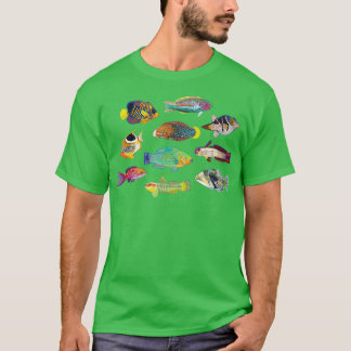 Tropiska fiskar i världen t shirt