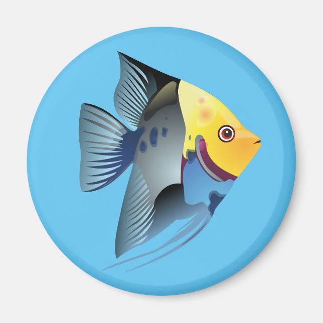 Tropiska fiskar magnet (Framsidan)