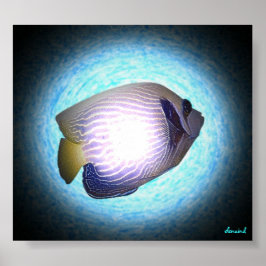Tropiska fiskar poster