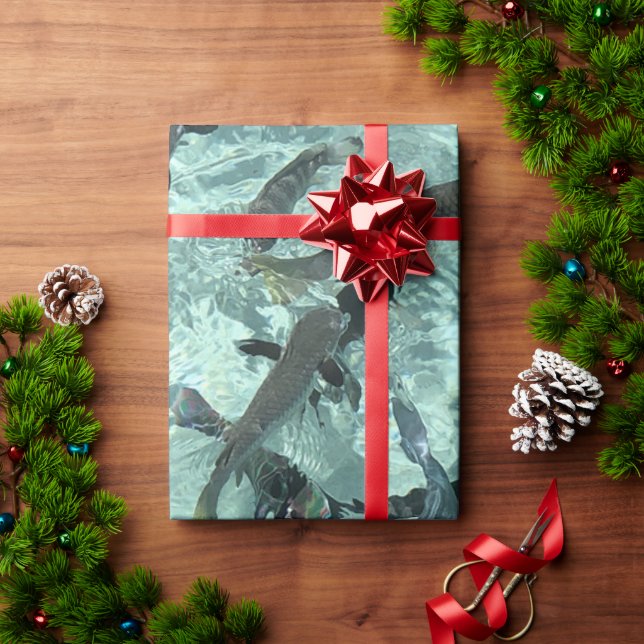 Tropiska fiskar presentpapper (Julgåva)