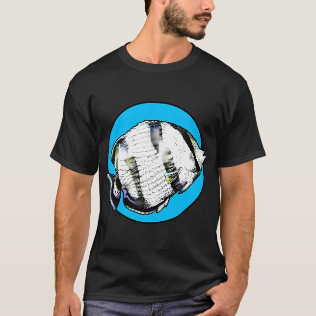 Tropiska fiskar t shirt (Framsida)
