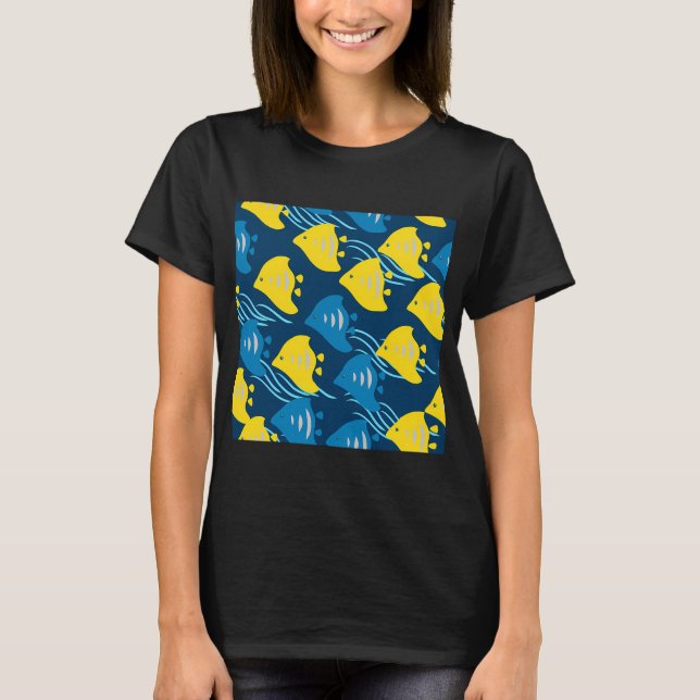Tropiska fiskar t shirt (Framsida)