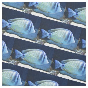 Tropiska fiskar tyg