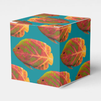 Tropiska fisken aspen Löv 1 Presentaskar