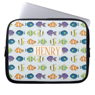 Tropiska fisken Mönster Neoprene Laptop sleeve 10