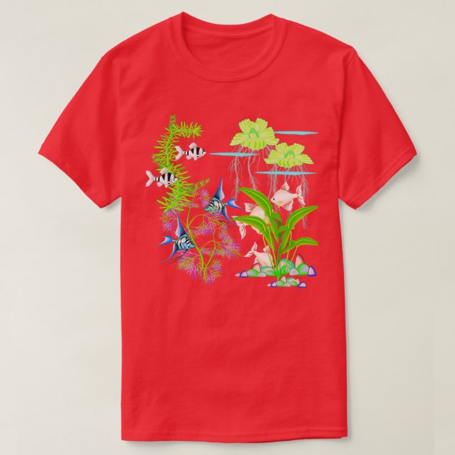 Tropiska fiskens Tank T Shirt (Design framsida)