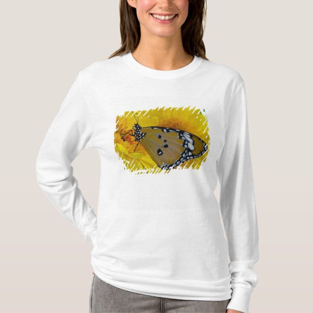 Tropiska fjärilar tee shirt (Framsida)