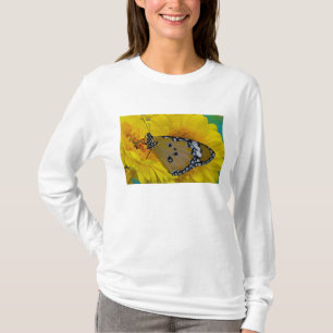 Tropiska fjärilar tee shirt
