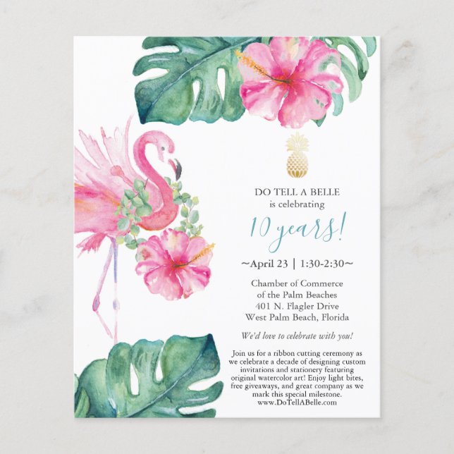 Tropiska Flyers (Framsidan)