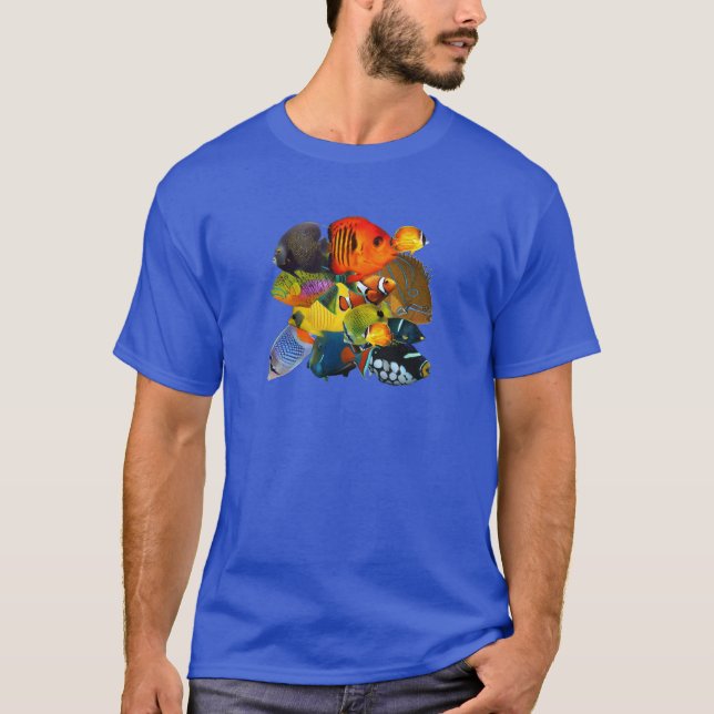 Tropiska Forcast Tee Shirt (Framsida)
