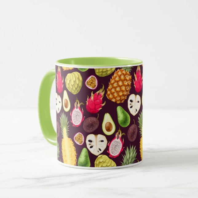 Tropiska Fruit Mugg (Framsida vänster)