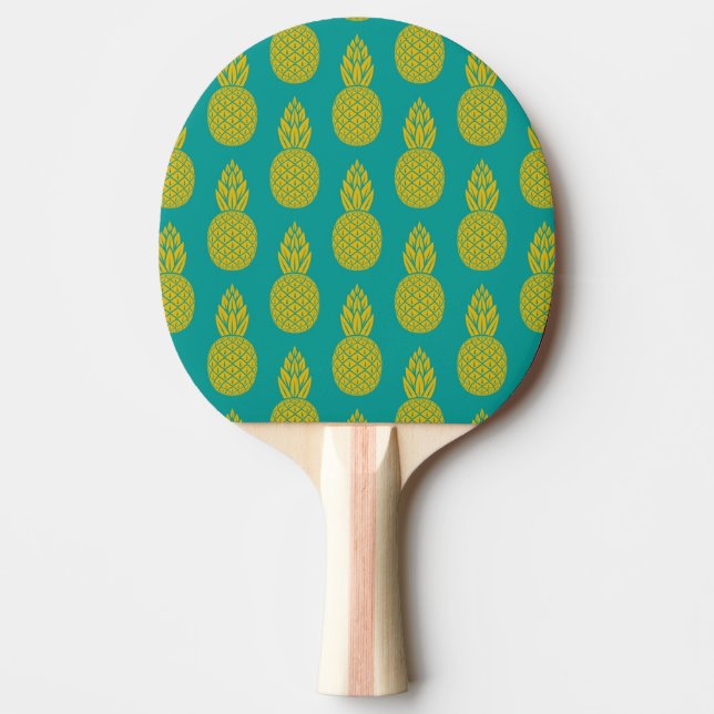 Tropiska frukter av ananas pingisracket (Framsidan)