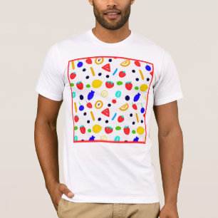 Tropiska frukter Färg Mix T Shirt
