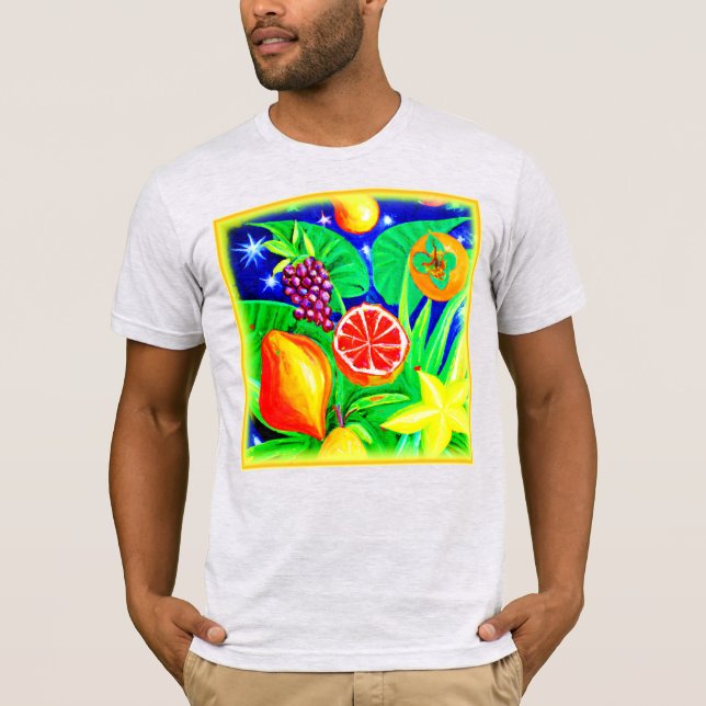 Tropiska frukter i Himlar. Köp nu T Shirt (Framsida)