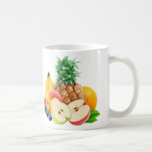 Tropiska frukter kaffemugg