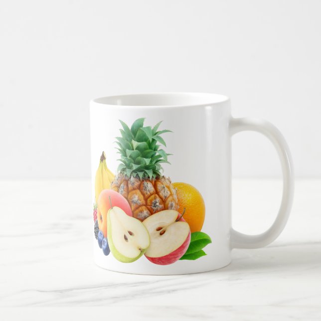 Tropiska frukter kaffemugg (Höger)