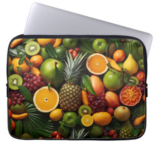 Tropiska frukter laptop fodral
