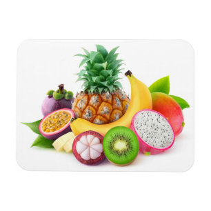 Tropiska frukter magnet
