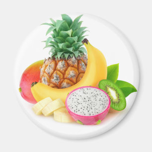 Tropiska frukter magnet