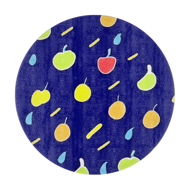 Tropiska frukter Neon Färg Mönster (Framsidan)