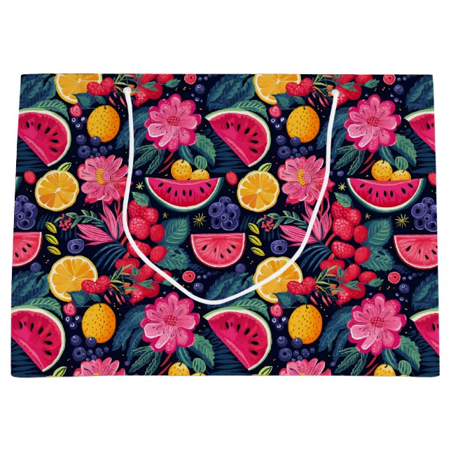 Tropiska frukter och blommor (Framsidan)