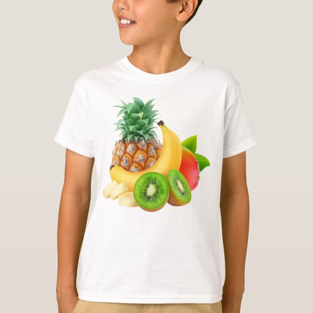 Tropiska frukter t-shirt (Framsida)