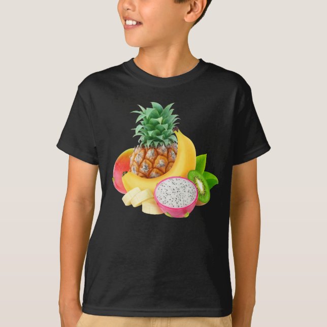 Tropiska frukter tee shirt (Framsida)