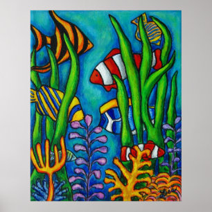 Tropiska Gems av Lisa Lorenz Poster
