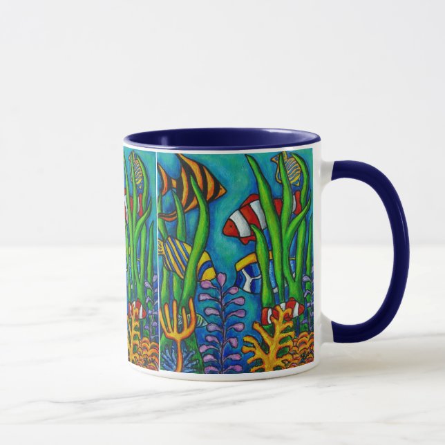 Tropiska Gems-kaffe Mugg (Höger)