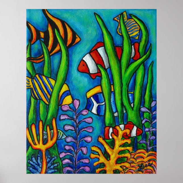 Tropiska gram av Lisa Lorenz Poster (Framsidan)