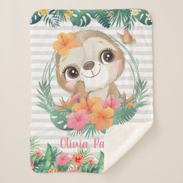 Tropiska Gräns Hibiscus Flowers Sjunde Anpassnings