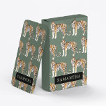 Tropiska Gröntens vattenfärgsfiskare Mönster med N Casinokort<br><div class="desc">"Indulge i naturens vild elegans med vår tropiska Grönt Watercolor Tigers Mönster. Varje objekt med denna fängslande design är inkapslat djungelns pulserande anda och blandar lush grey med tigrarnas stora närvaro. Oavsett om vi håller fast vid dina vardagsbehov eller förbättrar din hemskår, erbjuder vår samling en harmonisk fusion av stil...</div>
