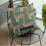 Tropiska Gröntens vattenfärgsfiskare Mönster med N Kudde<br><div class="desc">"Indulge i naturens vild elegans med vår tropiska Grönt Watercolor Tigers Mönster. Varje objekt med denna fängslande design är inkapslat djungelns pulserande anda och blandar lush grey med tigrarnas stora närvaro. Oavsett om vi håller fast vid dina vardagsbehov eller förbättrar din hemskår, erbjuder vår samling en harmonisk fusion av stil...</div>