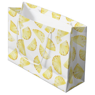 Tropiska gula ananas födelsedag