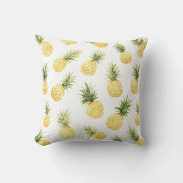 Tropiska gula ananas kudde