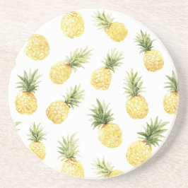 Tropiska gula ananas underlägg
