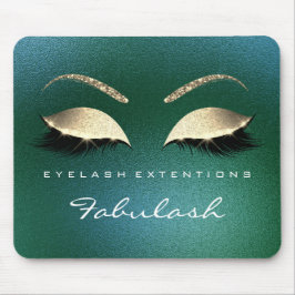 Tropiska Guld Glitter-branding Beauty Lash Cali Musmatta