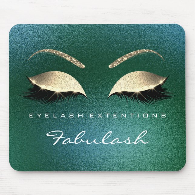 Tropiska Guld Glitter-branding Beauty Lash Cali Musmatta (Framsidan)