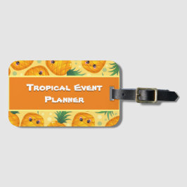 Tropiska händelser Ananas Bagagebricka