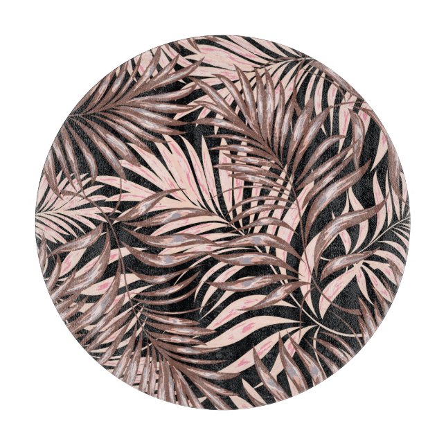 Tropiska Handflatan: Jungle-Blommönstret. (Framsidan)