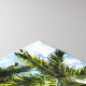 Tropiska Handflatan Träd Canvastryck (Corner(Top))