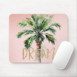 Tropiska Handflatan-Träd-Glitter-Dream Musmatta