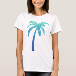 Tropiska Handflatan träd T Shirt