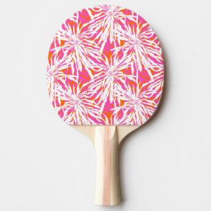 Tropiska handflatanlöv pingisracket