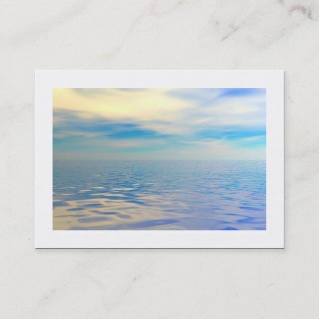 Tropiska havet (gränsad) visitkort (Framsida)