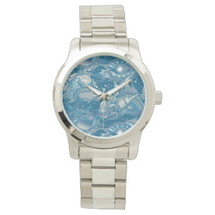 Tropiska havet Mönster Armbandsur